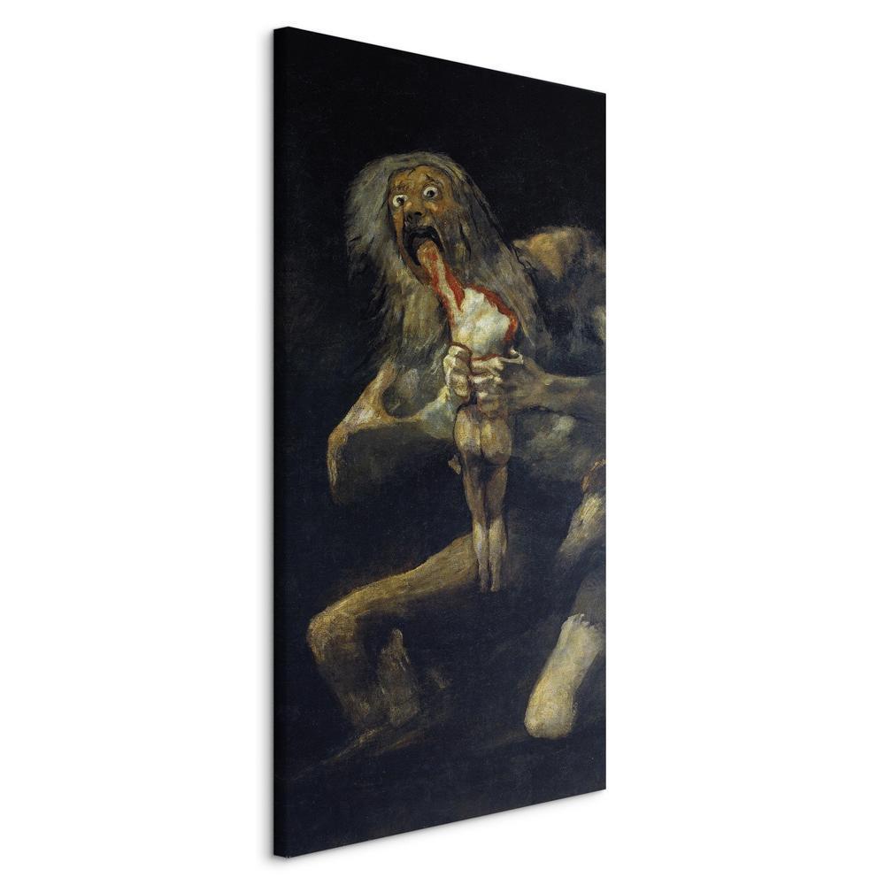 Canvas Print - Saturn Devouring His Son-ArtfulPrivacy-Wall Art Collection
