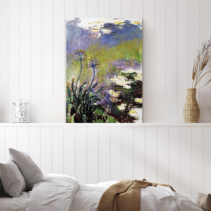 Canvas Print - Agapanthus-ArtfulPrivacy-Wall Art Collection
