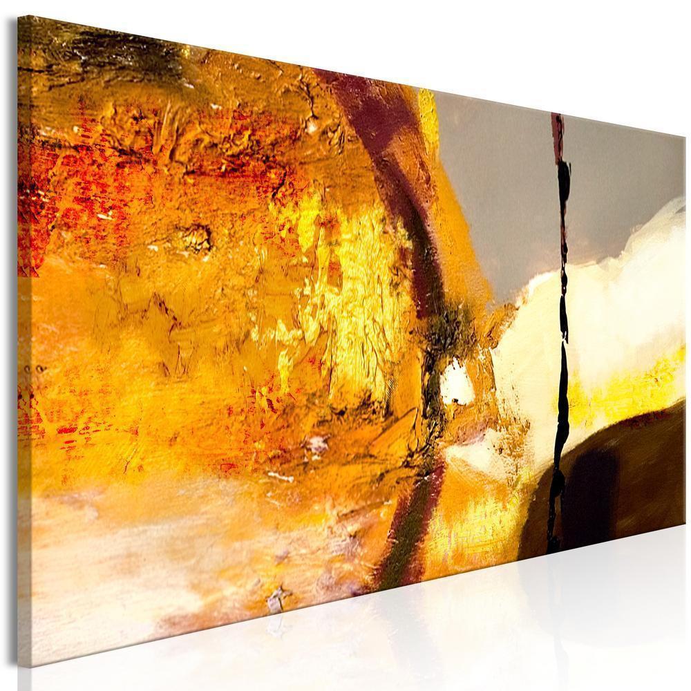 Canvas Print - Power of Fire (1 Part) Narrow-ArtfulPrivacy-Wall Art Collection