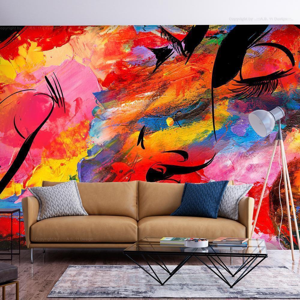 Wall Mural - Love Story-Wall Murals-ArtfulPrivacy