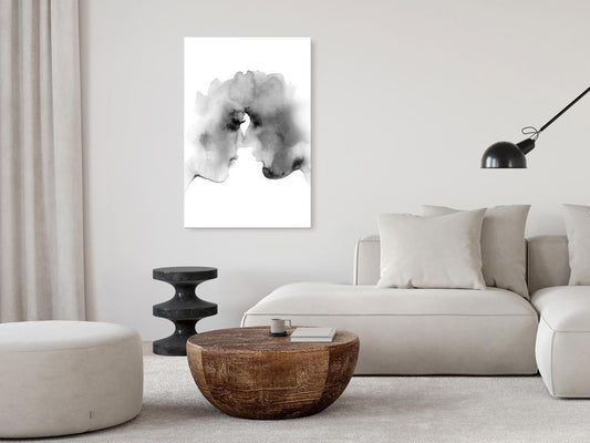 Canvas Print - Blurred Thoughts (1 Part) Vertical-ArtfulPrivacy-Wall Art Collection