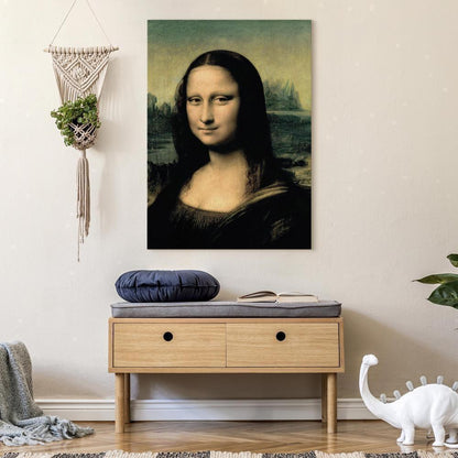 Canvas Print - Mona Lisa (fragment)-ArtfulPrivacy-Wall Art Collection