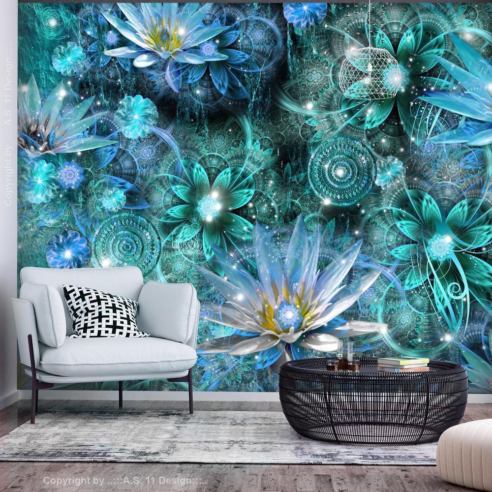 Wall Mural - Water Lilies-Wall Murals-ArtfulPrivacy