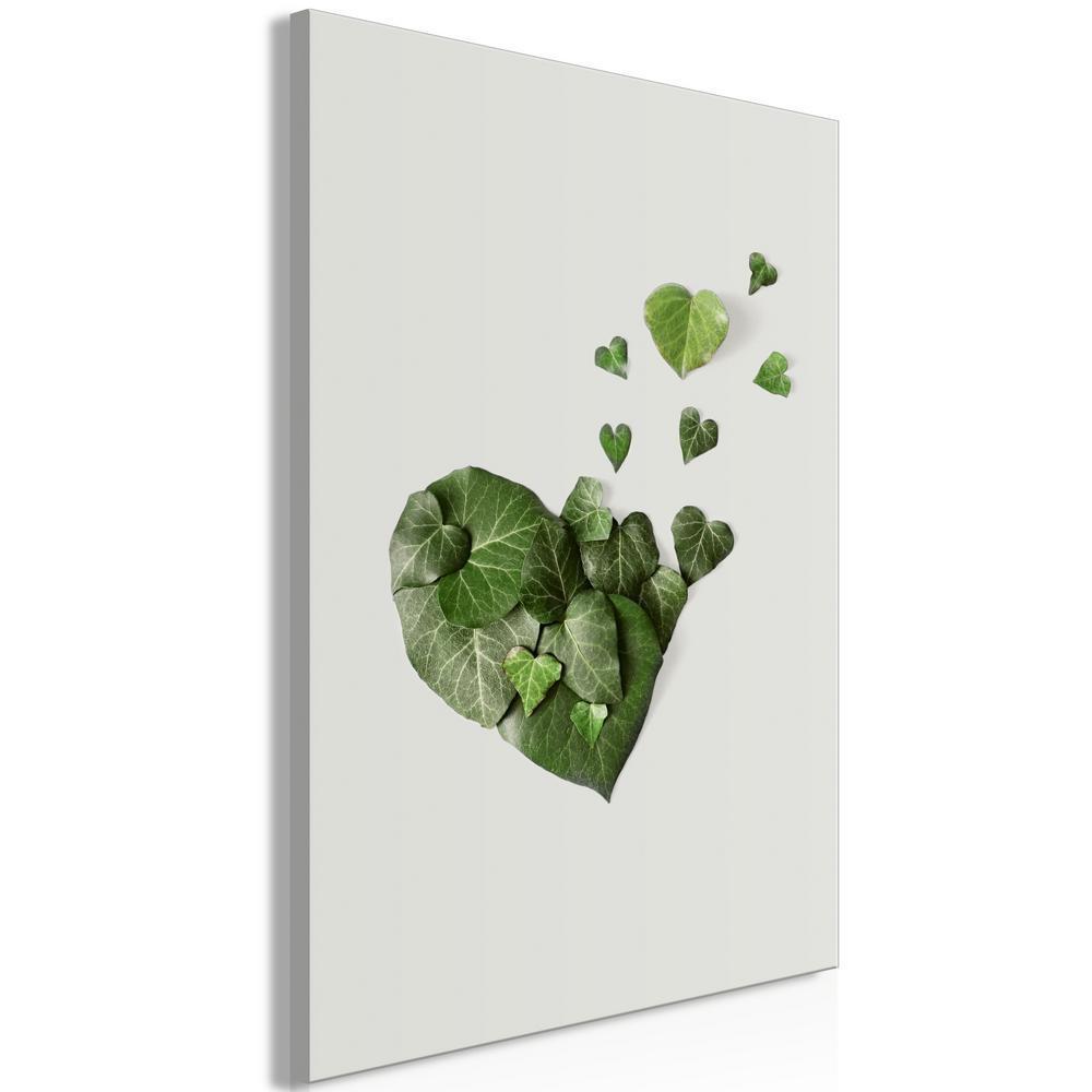 Impression sur toile - Love Ivy (1 partie) verticale