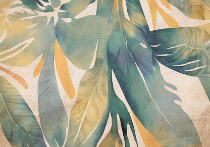 Wall Mural - Watercolour Tropics-Wall Murals-ArtfulPrivacy