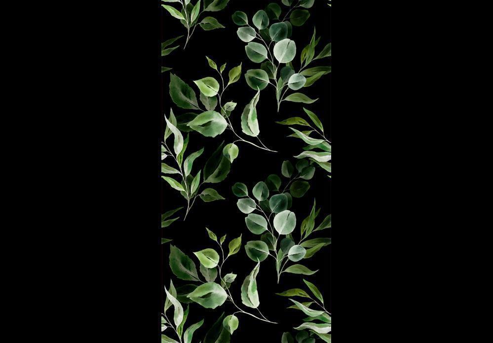 Classic Wallpaper made with non woven fabric - Wallpaper - Bouquet of Greenery - ArtfulPrivacy