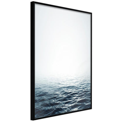 Framed Art - Endless Sea-artwork for wall with acrylic glass protection