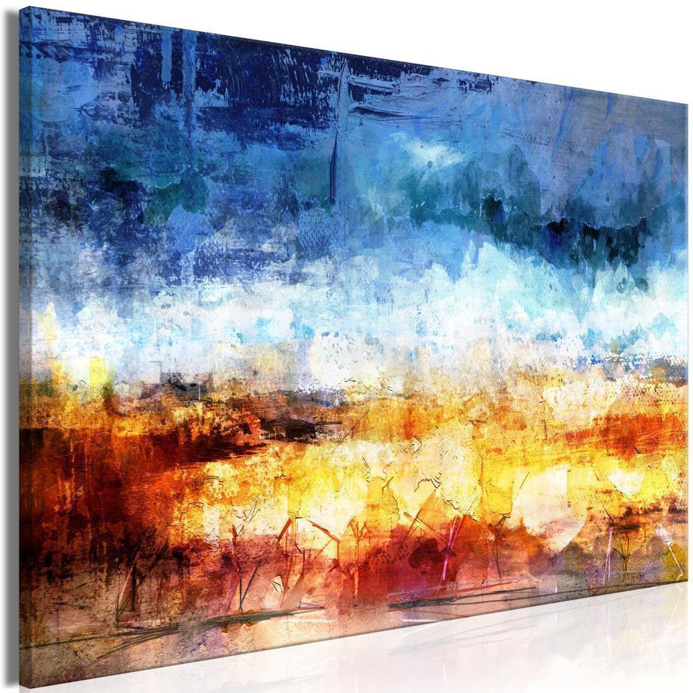 Canvas Print - Hot land(1 Part) Wide-ArtfulPrivacy-Wall Art Collection