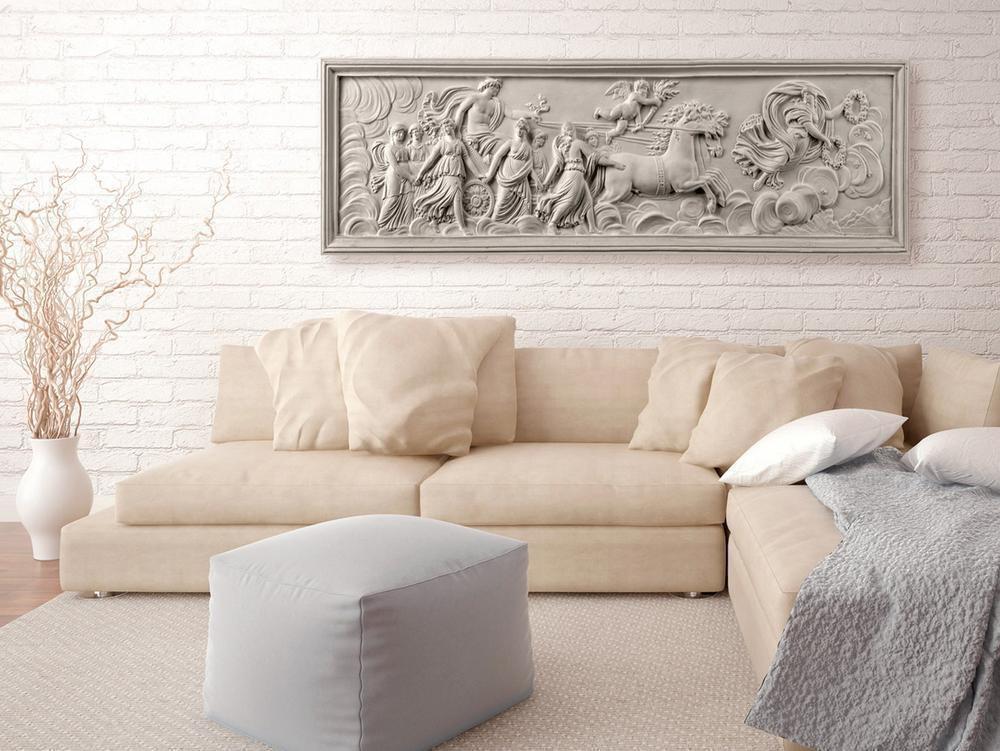 Canvas Print - Relief: Apollo and Muses-ArtfulPrivacy-Wall Art Collection