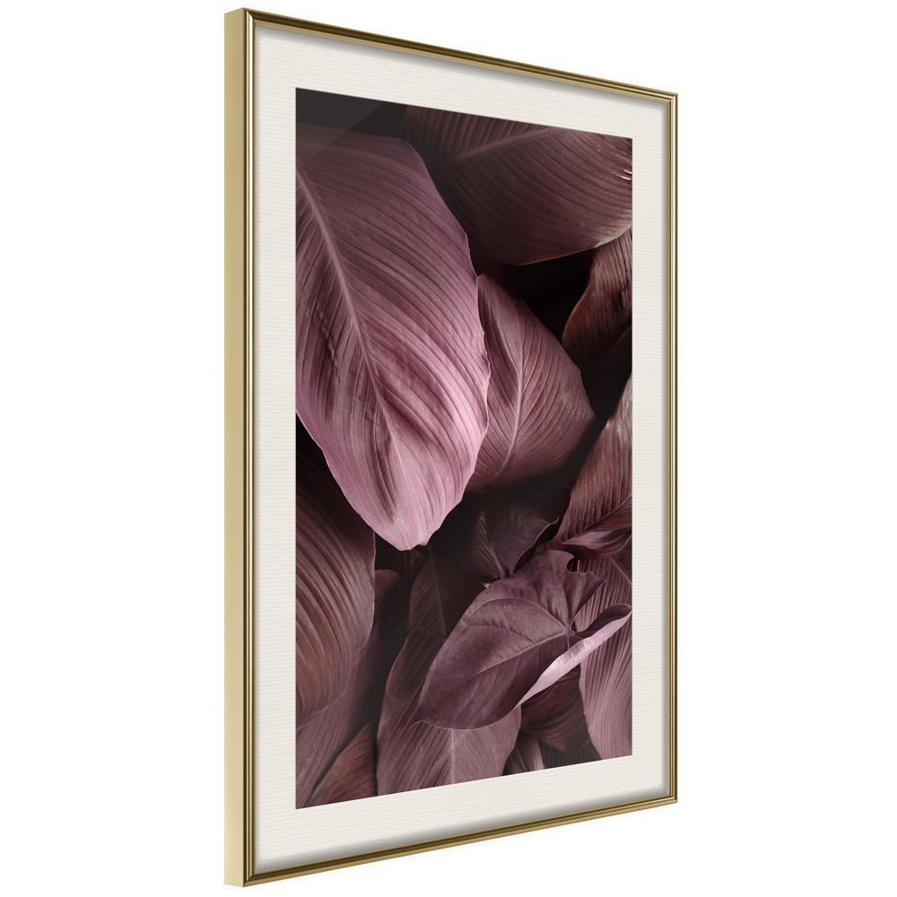 Botanical Wall Art - Living in the Shadow-artwork for wall with acrylic glass protection