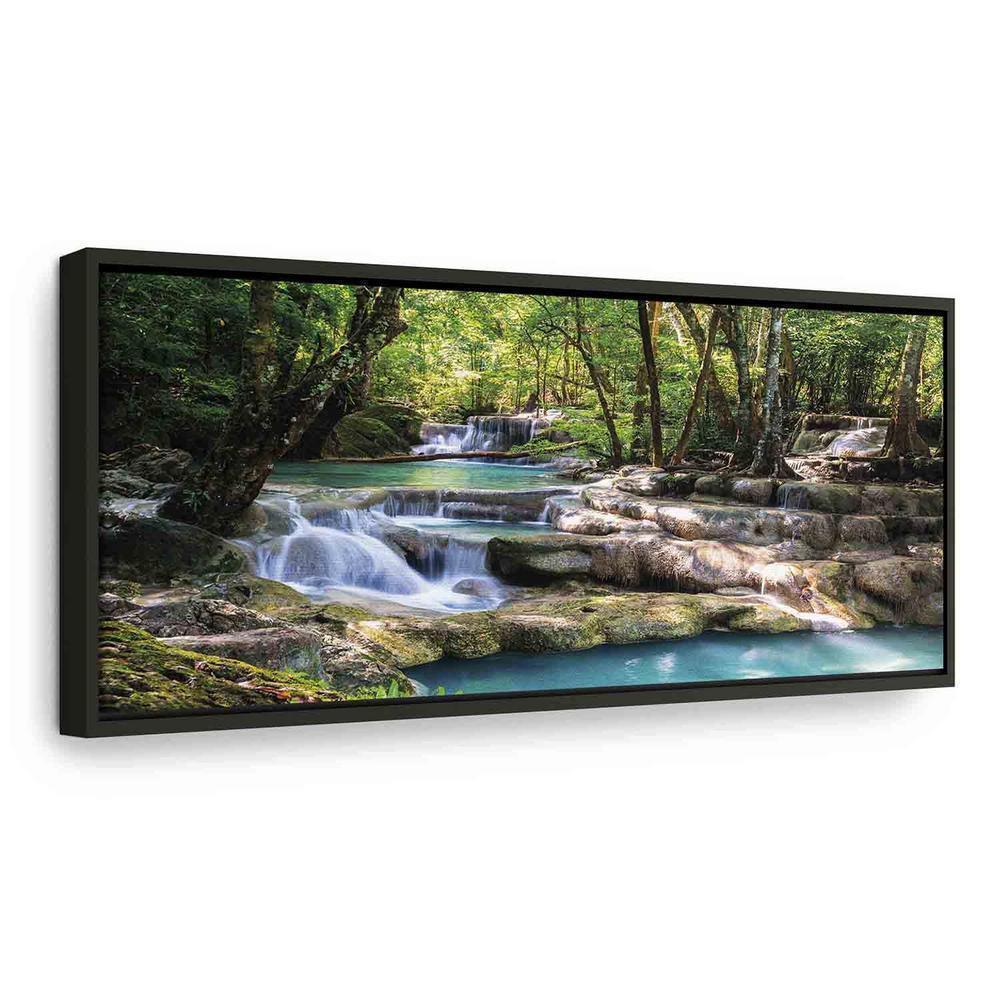 Canvas Print - Nature: Forest Waterfall