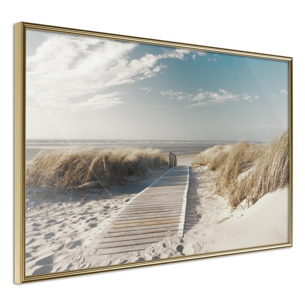 Framed Art - Swaying Wind-artwork for wall with acrylic glass protection