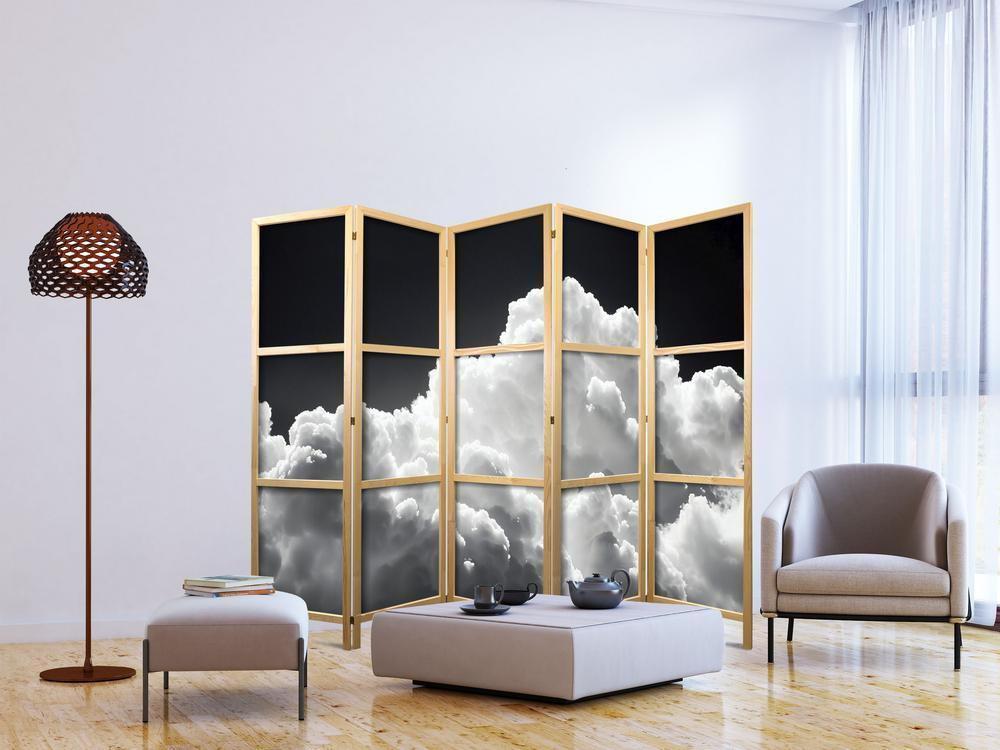 Japanese Room Divider - Discover the Endless Play of Sunlight – Clouds and Shadows in the Sky