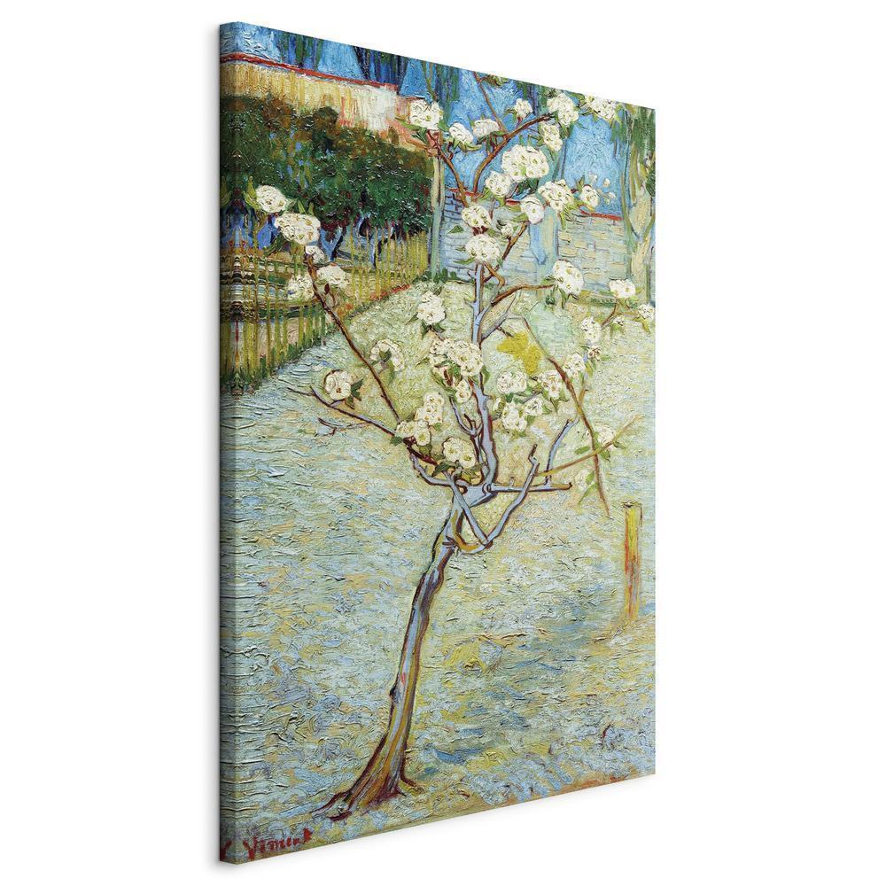 Canvas Print - Blossoming Pear Tree-ArtfulPrivacy-Wall Art Collection