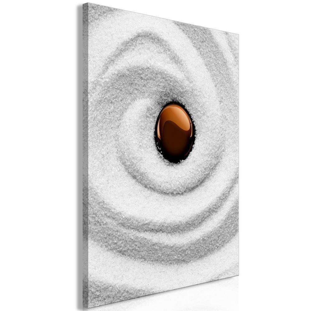 Canvas Print - Karesansui (1 Part) Vertical-ArtfulPrivacy-Wall Art Collection