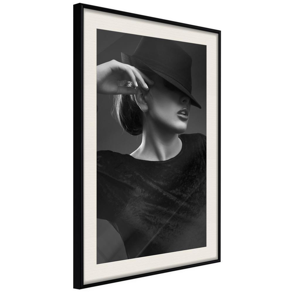 Wall Decor Portrait - Coquette-artwork for wall with acrylic glass protection