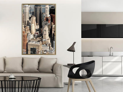 Wall Art Framed - Urban Life-artwork for wall with acrylic glass protection