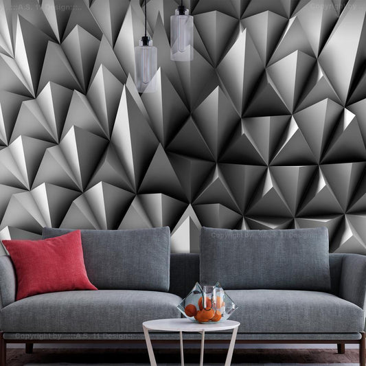 Wall Mural - Spiky Identity-Wall Murals-ArtfulPrivacy