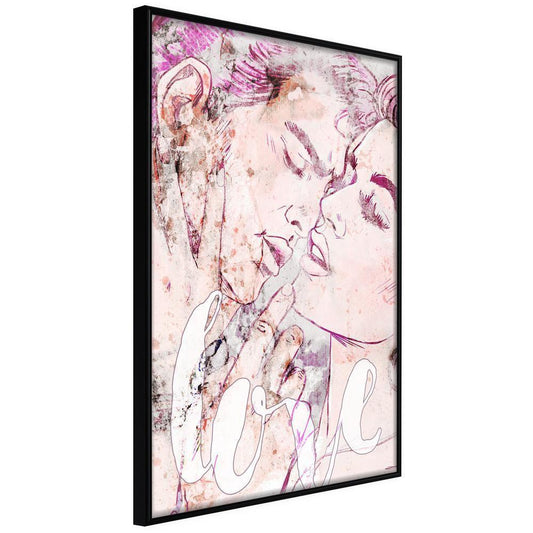 Wall Decor Portrait - Colourful Fascination-artwork for wall with acrylic glass protection