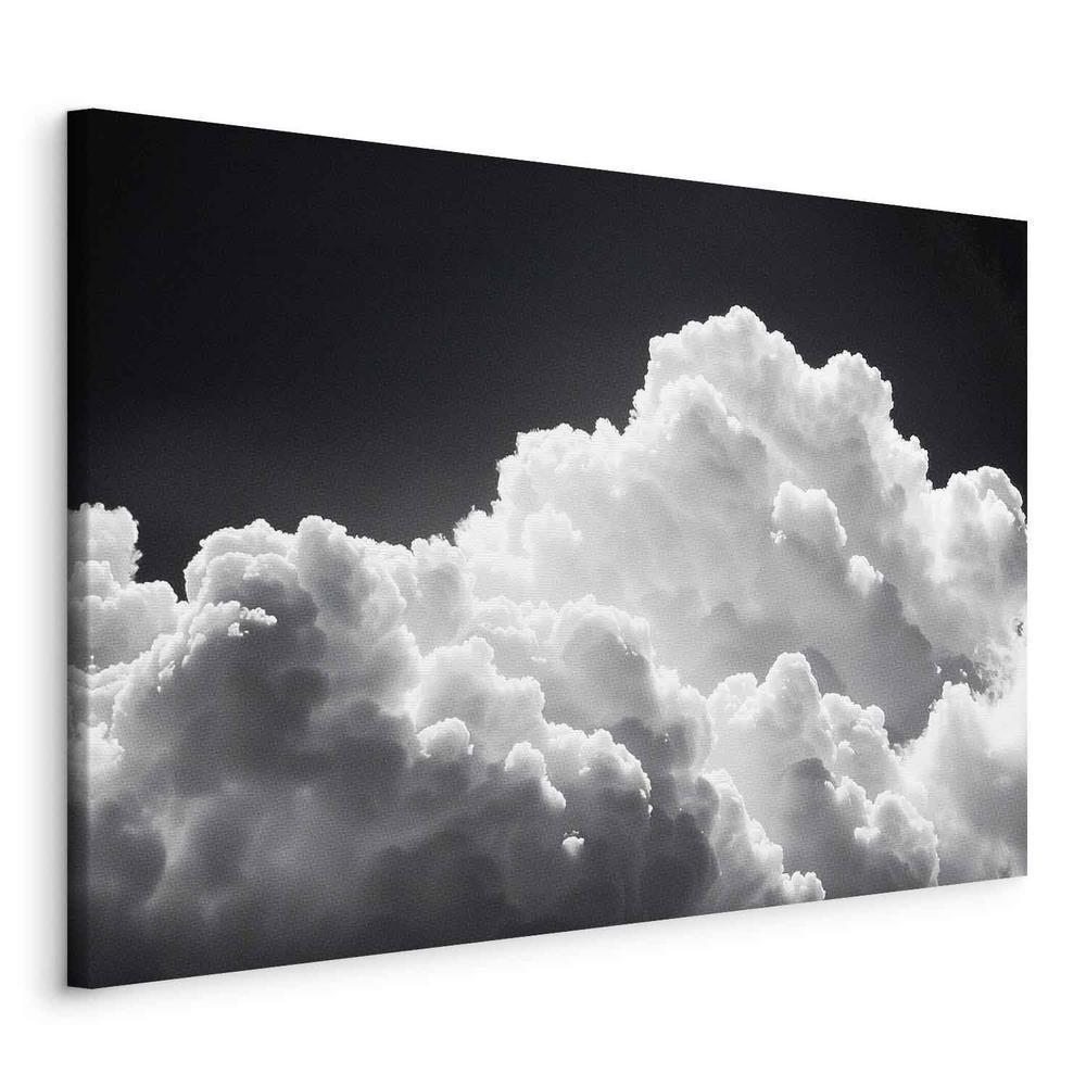 Canvas Print - Discover the Endless Play of Sunlight – Clouds and Shadows in the Sky