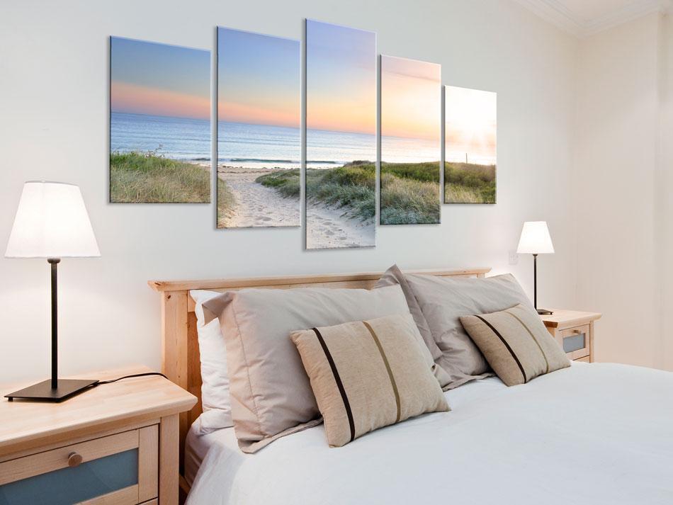 Canvas Print - Baltic Sea in the morning-ArtfulPrivacy-Wall Art Collection