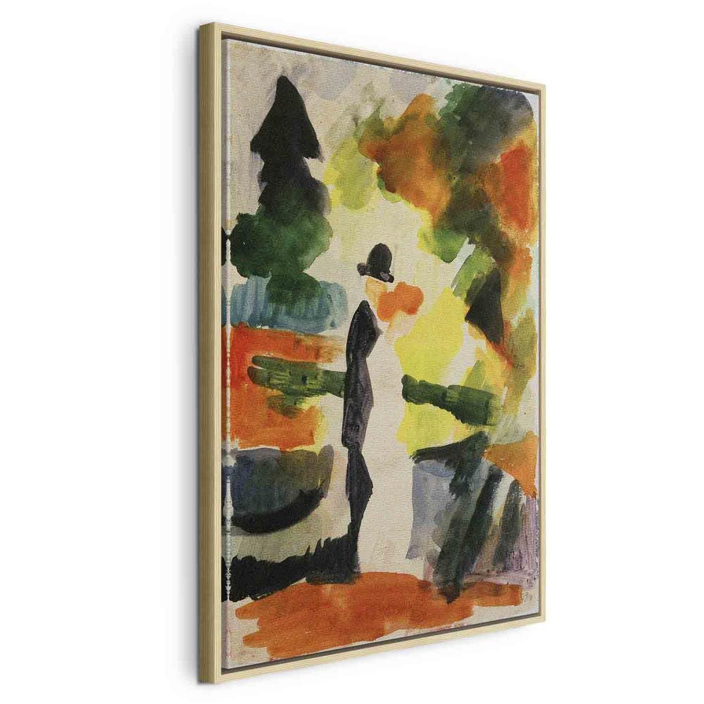 Canvas Print - Paar im Park (August Macke)