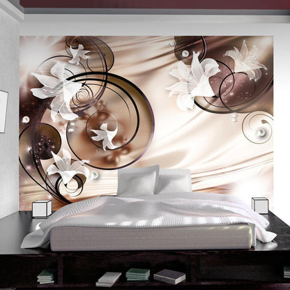 Wall Mural - Satiny carpet-Wall Murals-ArtfulPrivacy