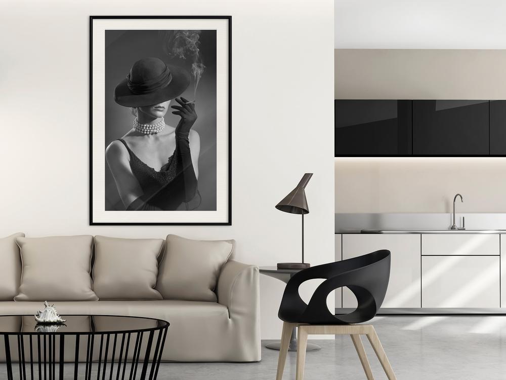 Wall Decor Portrait - Strain of Mystery-artwork for wall with acrylic glass protection