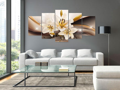 Canvas Print - Shiny Lily-ArtfulPrivacy-Wall Art Collection