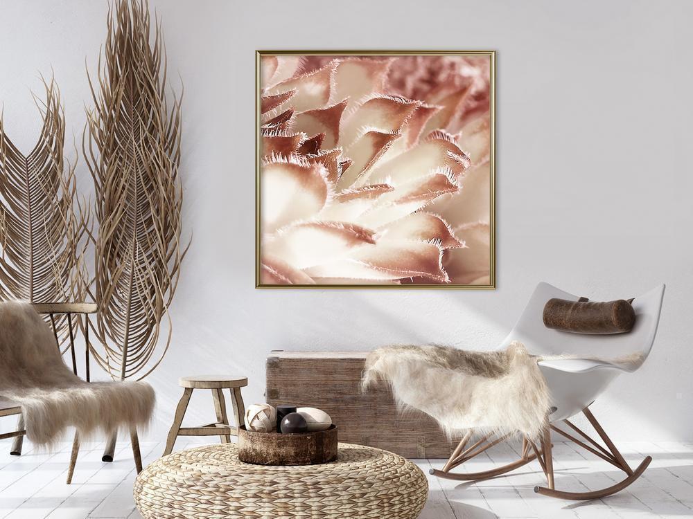 Botanical Wall Art - Floral Calyx-artwork for wall with acrylic glass protection