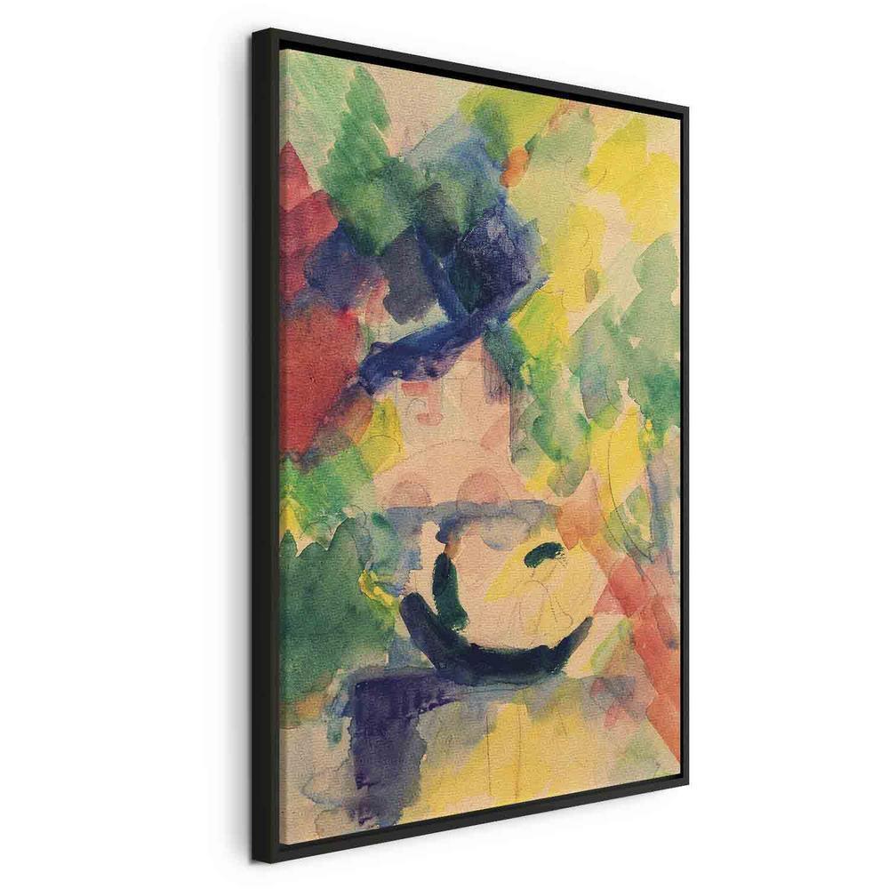 Canvas Print - Paar im Nachen (August Macke)