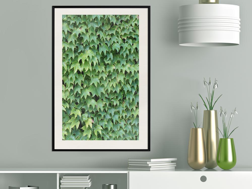 Botanical Wall Art - Hidden-artwork for wall with acrylic glass protection