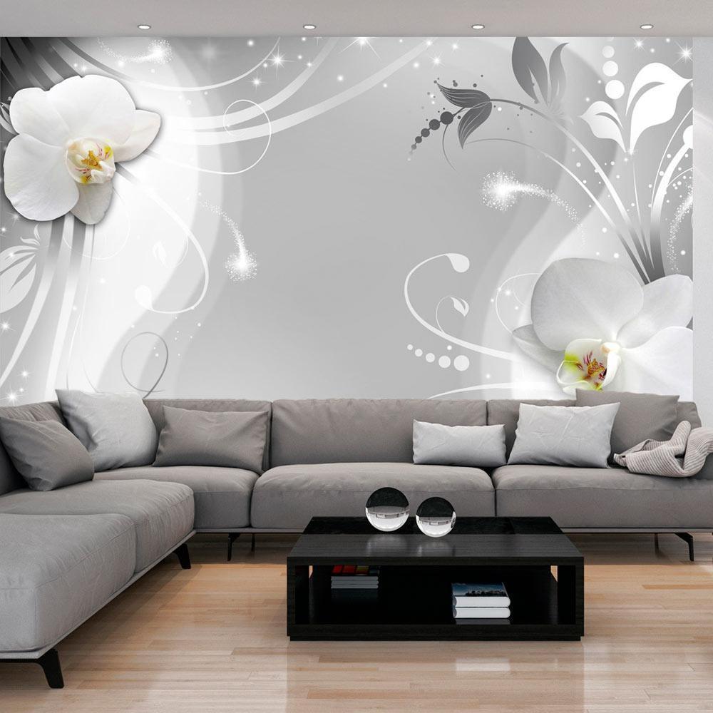 Wall Mural - Charming orchid-Wall Murals-ArtfulPrivacy