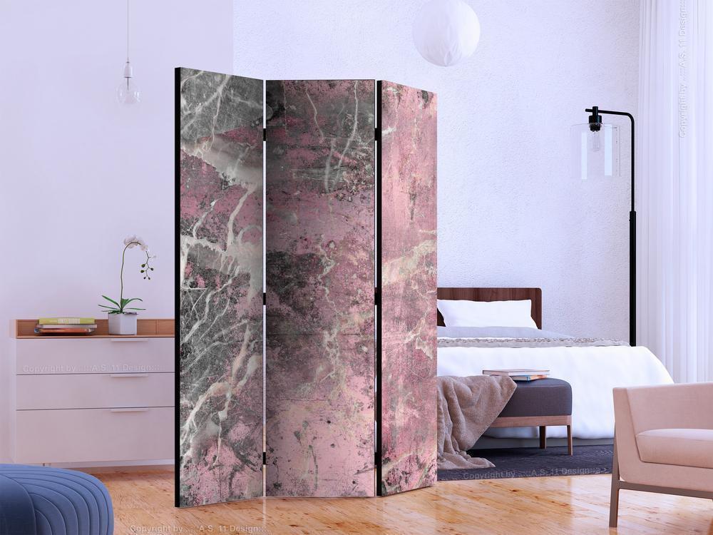 Decorative partition-Room Divider - Stone Spring-Folding Screen Wall Panel by ArtfulPrivacy
