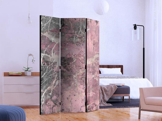 Decorative partition-Room Divider - Stone Spring-Folding Screen Wall Panel by ArtfulPrivacy