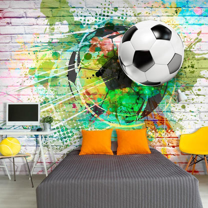 Wall Mural - Colourful Sport-Wall Murals-ArtfulPrivacy