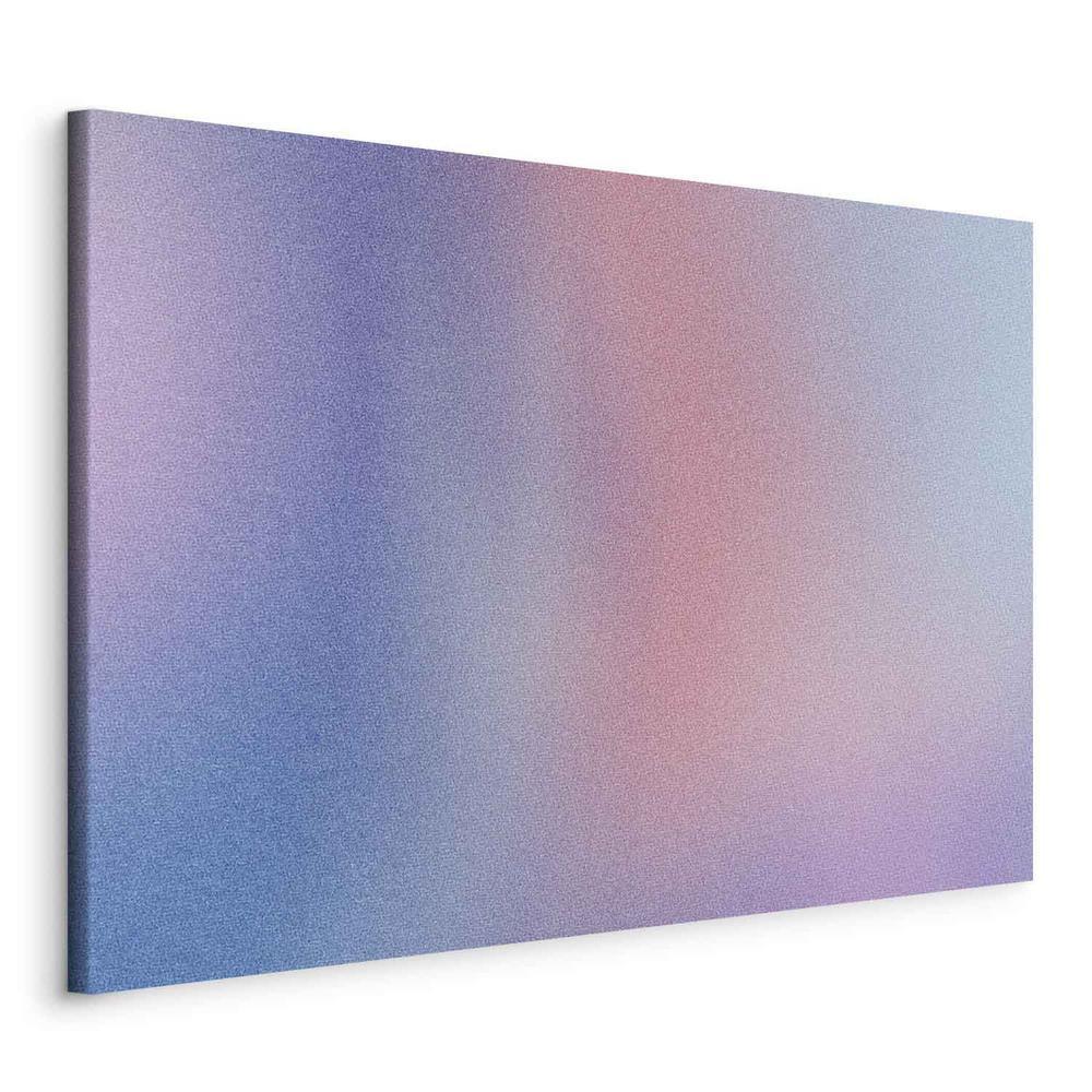 Canvas Print - Rainbow Gradient - Delicate Multicolored Gradient Resembling Mist