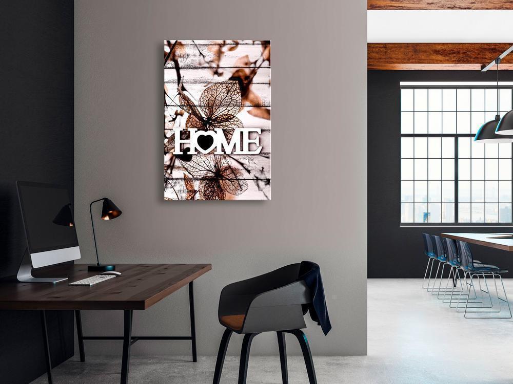 Canvas Print - Living Home (1 Part) Vertical-ArtfulPrivacy-Wall Art Collection