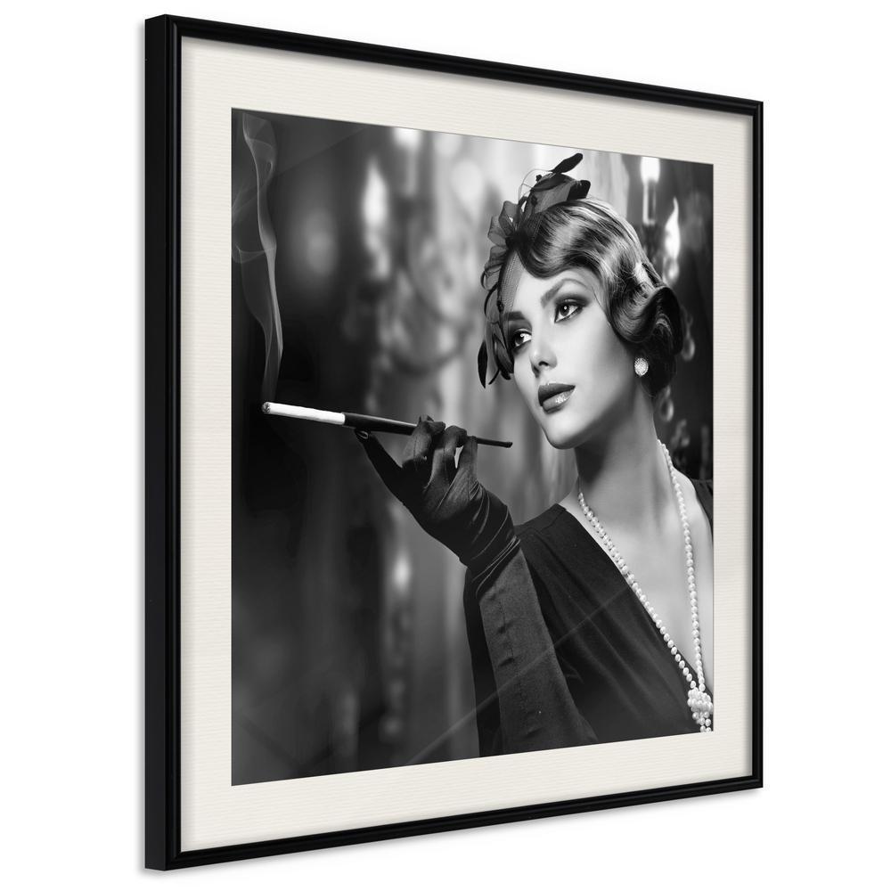 Wall Decor Portrait - Classic Elegance-artwork for wall with acrylic glass protection