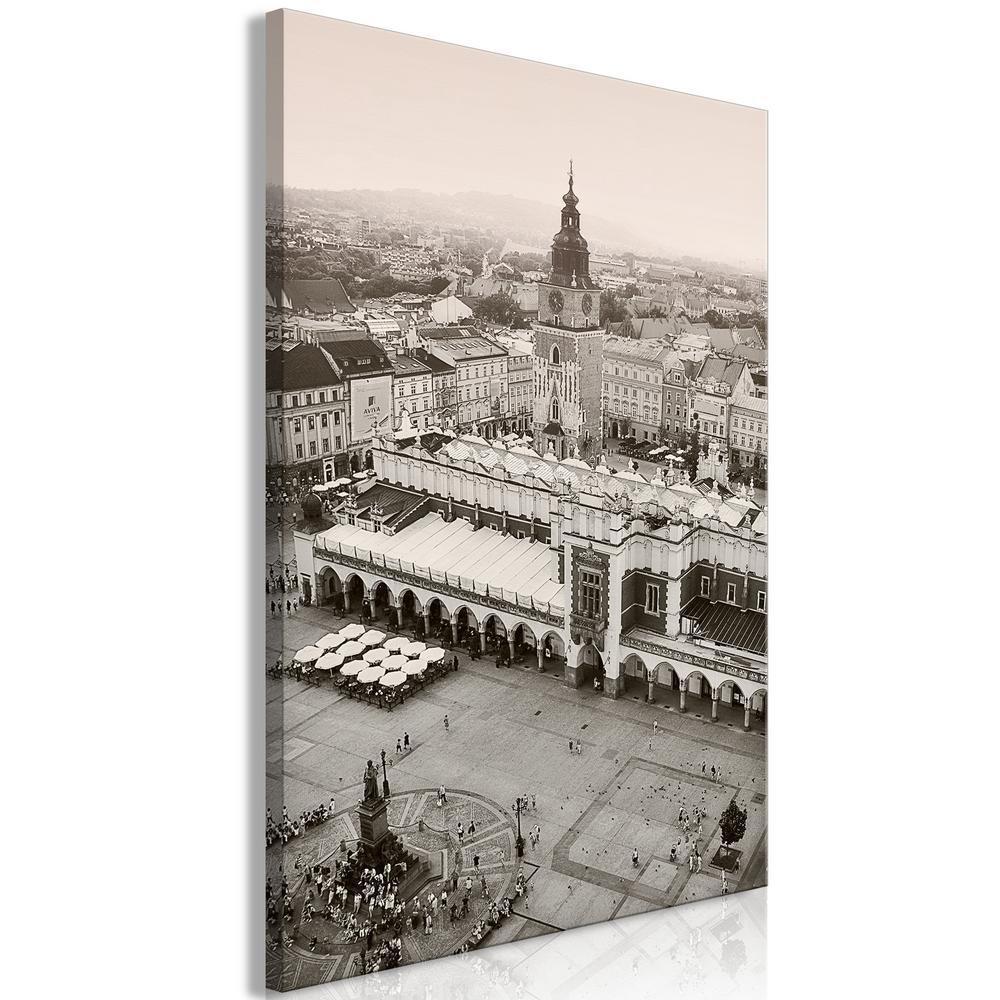 Canvas Print - Cracow: Cloth Hall (1 Part) Vertical-ArtfulPrivacy-Wall Art Collection