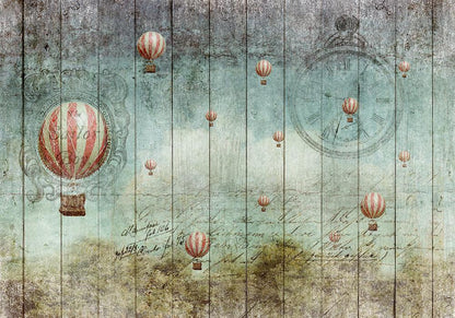 Wall Mural - Flying Adventure-Wall Murals-ArtfulPrivacy