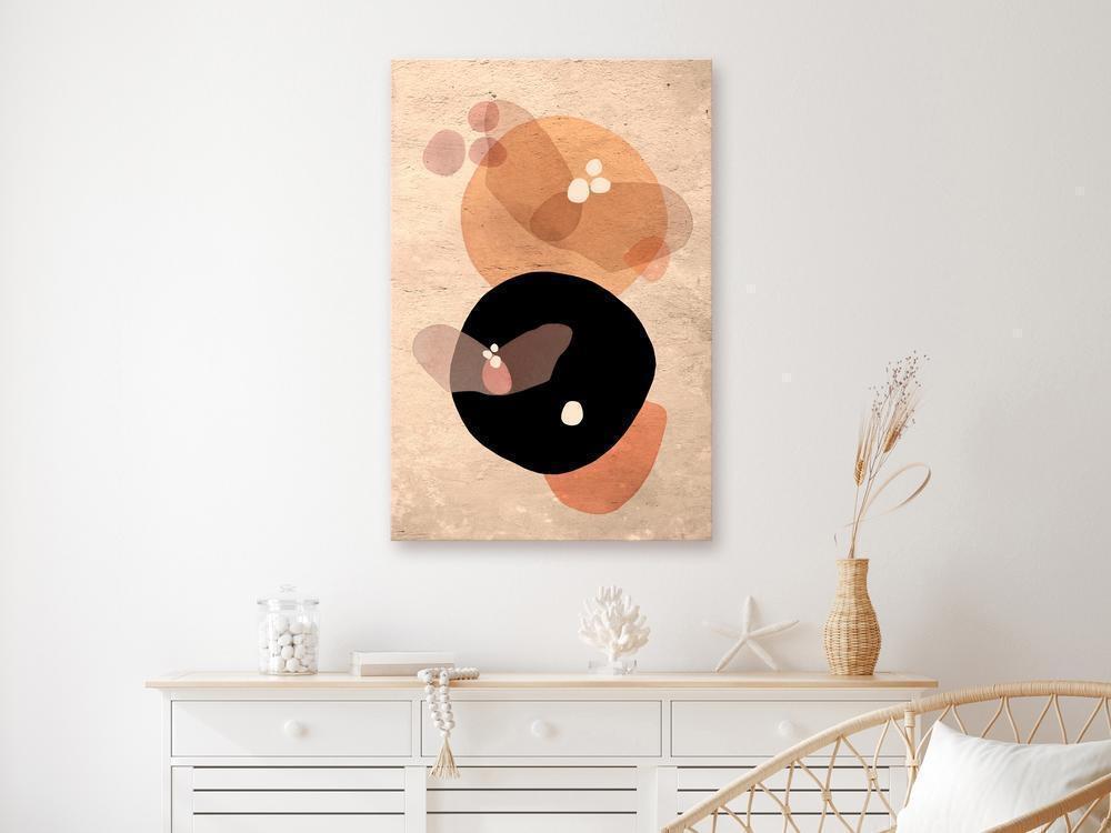 Canvas Print - Moon Butterfly (1 Part) Vertical-ArtfulPrivacy-Wall Art Collection