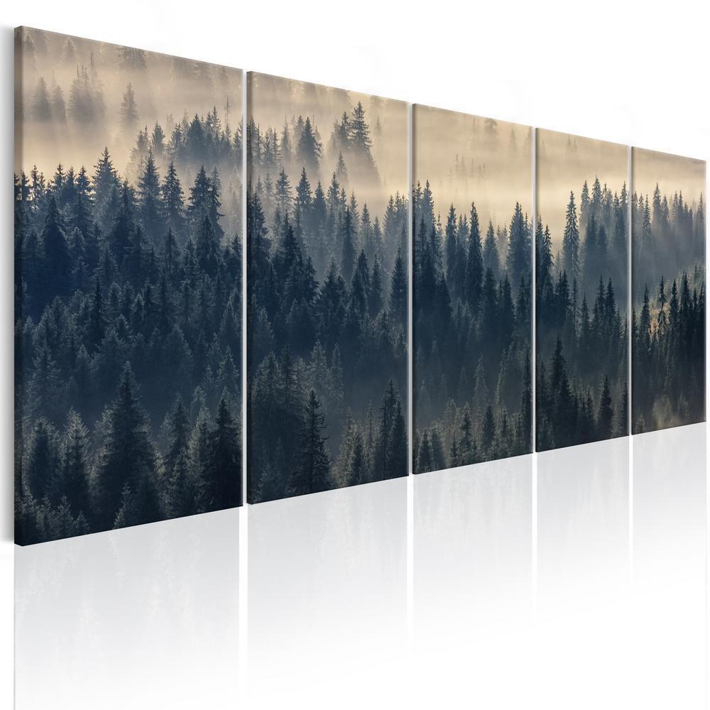 Canvas Print - Fir in the Fog-ArtfulPrivacy-Wall Art Collection