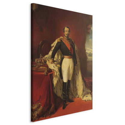 Canvas Print - Portrait of Napoleon III (Franz Xaver Winterhalter)