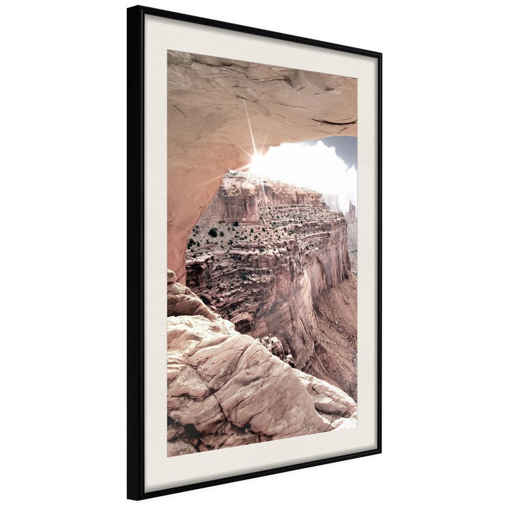 Framed Art - Beauty of the Canyon-artwork for wall with acrylic glass protection