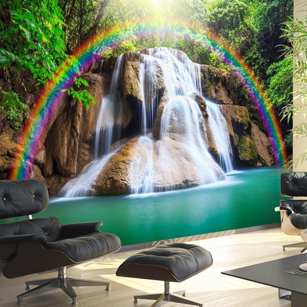 Wall Mural - Waterfall of Fulfilled Wishes-Wall Murals-ArtfulPrivacy