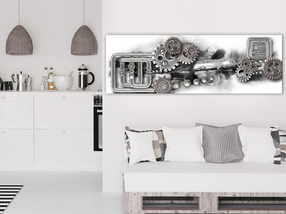 Canvas Print - Strange Machine (1 Part) Narrow-ArtfulPrivacy-Wall Art Collection