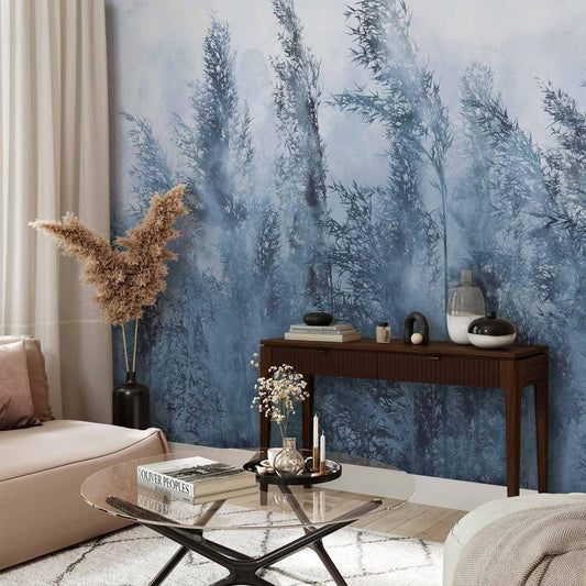 Wall Mural - Tall Grasses - Grey