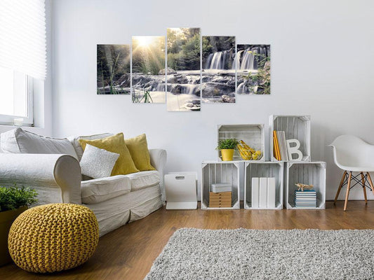 Durable Plexiglas Decorative Print - Acrylic Print - Waterfall of Dreams - ArtfulPrivacy