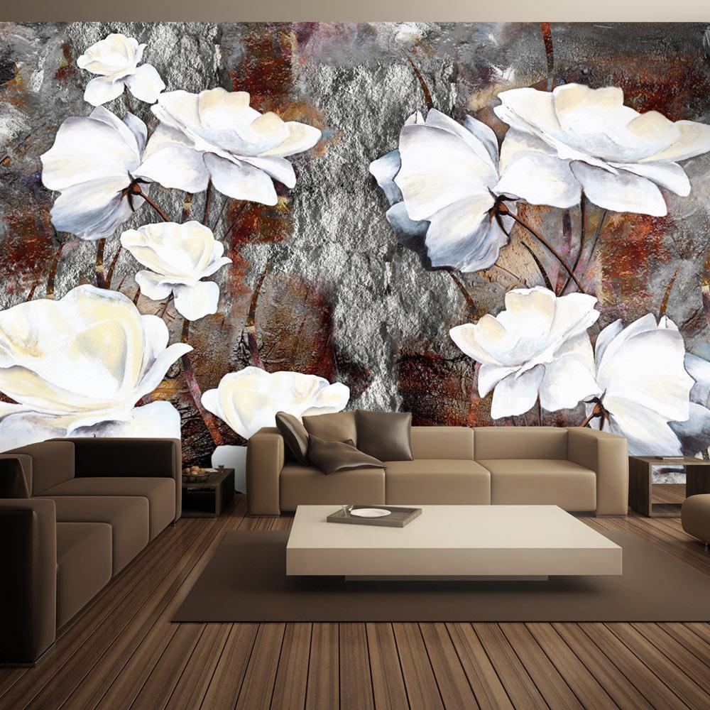 Wall Mural - Shy gestures-Wall Murals-ArtfulPrivacy